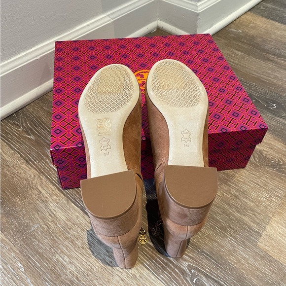 NWT Tory Burch Mini Benton Suede Gore Bootie - Picture 6 of 7